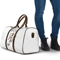 Personalized Iran Football Cheetah Travel Bag Team Melli Persian Soccer Graphic Art