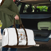 Personalized Iran Football Cheetah Travel Bag Team Melli Persian Soccer Graphic Art