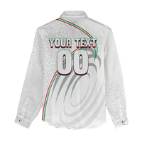 Personalized Iran Football Cheetah Women Casual Shirt Team Melli Persian Soccer Graphic Art