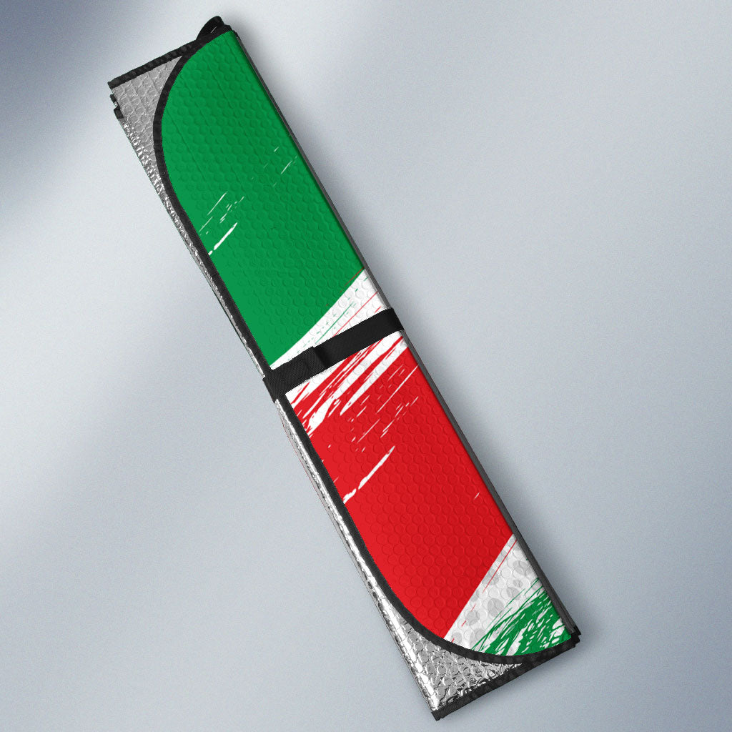 Personalized Iran Football Team Melli Auto Sun Shade Iranian Cheetah Patriotic Flag