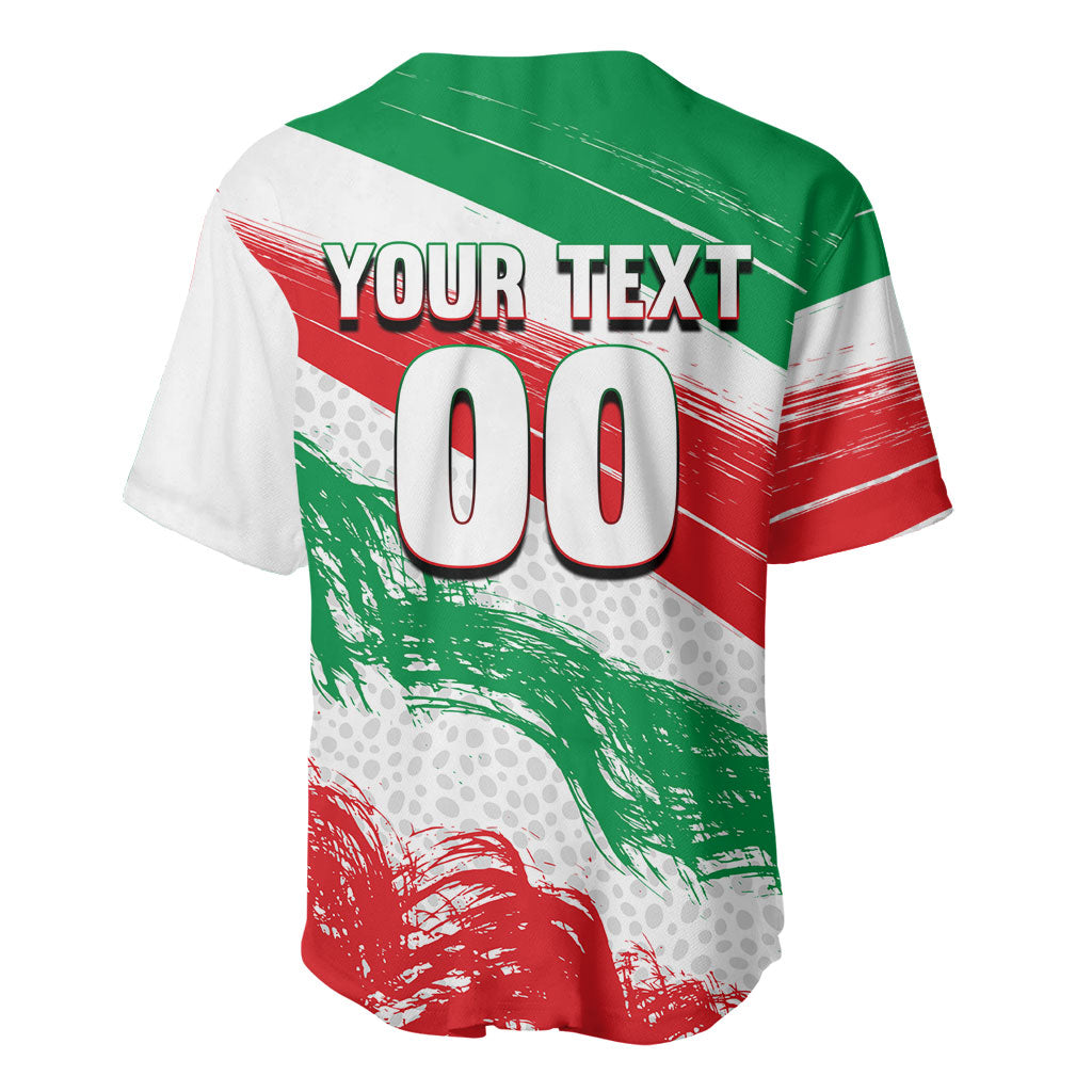 Personalized Iran Football Team Melli Baseball Jersey Iranian Cheetah Patriotic Flag