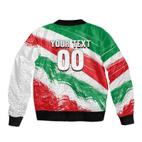 Personalized Iran Football Team Melli Bomber Jacket Iranian Cheetah Patriotic Flag