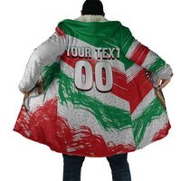 Personalized Iran Football Team Melli Cloak Iranian Cheetah Patriotic Flag