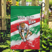 Personalized Iran Football Team Melli Garden Flag Iranian Cheetah Patriotic Flag