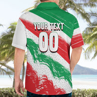 Personalized Iran Football Team Melli Hawaiian Shirt Iranian Cheetah Patriotic Flag