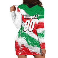 Personalized Iran Football Team Melli Hoodie Dress Iranian Cheetah Patriotic Flag