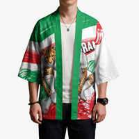 Personalized Iran Football Team Melli Kimono Iranian Cheetah Patriotic Flag