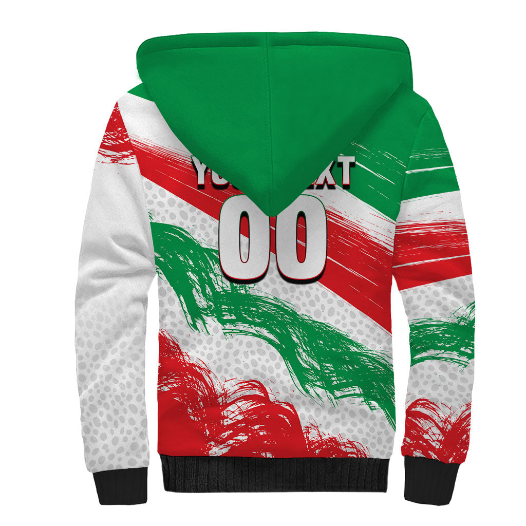 Personalized Iran Football Team Melli Sherpa Hoodie Iranian Cheetah Patriotic Flag