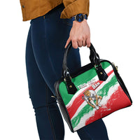 Personalized Iran Football Team Melli Shoulder Handbag Iranian Cheetah Patriotic Flag