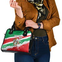 Personalized Iran Football Team Melli Shoulder Handbag Iranian Cheetah Patriotic Flag