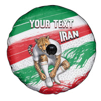 Personalized Iran Football Team Melli Spare Tire Cover Iranian Cheetah Patriotic Flag