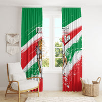 Personalized Iran Football Team Melli Window Curtain Iranian Cheetah Patriotic Flag