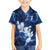 Blue Lightning Bowling Hoodie Family Matching Summer Maxi Dress and Hawaiian Shirt with Striking Ball and Pins Graphic and Custom Name Design - Wonder Print Shop