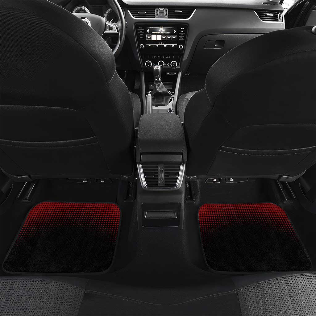 Red Bowling Strike Graphic Car Mats with Pins and Ball and Custom Name Design - Wonder Print Shop