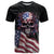 American Flag Skull T Shirt Sorry If My Patriotism Offends You Trust Me - Wonder Print Shop