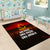 Angola Area Rug with Red Black Yellow Grunge Design - Wonder Print Shop