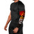 Angola Arm Sleeves with Red Black Yellow Grunge Design - Wonder Print Shop