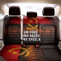 Angola Back Car Seat Cover with Red Black Yellow Grunge Design - Wonder Print Shop
