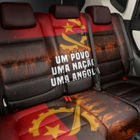 Angola Back Car Seat Cover with Red Black Yellow Grunge Design - Wonder Print Shop