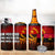 Angola 4 in 1 Can Cooler Tumbler with Red Black Yellow Grunge Design - Wonder Print Shop