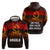 Angola Hoodie with Red Black Yellow Grunge Design - Wonder Print Shop