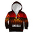 Angola Kid Hoodie with Red Black Yellow Grunge Design - Wonder Print Shop