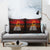 Angola Pillow Cover with Red Black Yellow Grunge Design - Wonder Print Shop