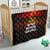 Angola Quilt with Red Black Yellow Grunge Design - Wonder Print Shop