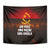 Angola Tapestry with Red Black Yellow Grunge Design - Wonder Print Shop