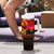 Angola Tumbler With Handle with Red Black Yellow Grunge Design - Wonder Print Shop