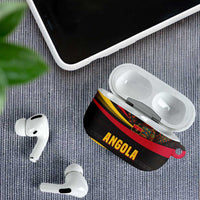 Angola AirPods Case with Red Black Yellow Tribal Design and Elephant - Wonder Print Shop