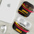Angola AirPods Case with Red Black Yellow Tribal Design and Elephant - Wonder Print Shop