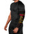 Angola Arm Sleeves with Red Black Yellow Tribal Design and Elephant - Wonder Print Shop