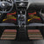 Angola Car Mats with Red Black Yellow Tribal Design and Elephant - Wonder Print Shop
