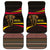 Angola Car Mats with Red Black Yellow Tribal Design and Elephant - Wonder Print Shop