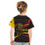 Angola Kid T Shirt with Red Black Yellow Tribal Design and Elephant - Wonder Print Shop