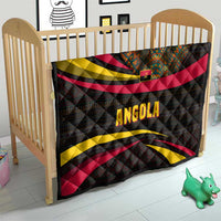 Angola Quilt with Red Black Yellow Tribal Design and Elephant - Wonder Print Shop