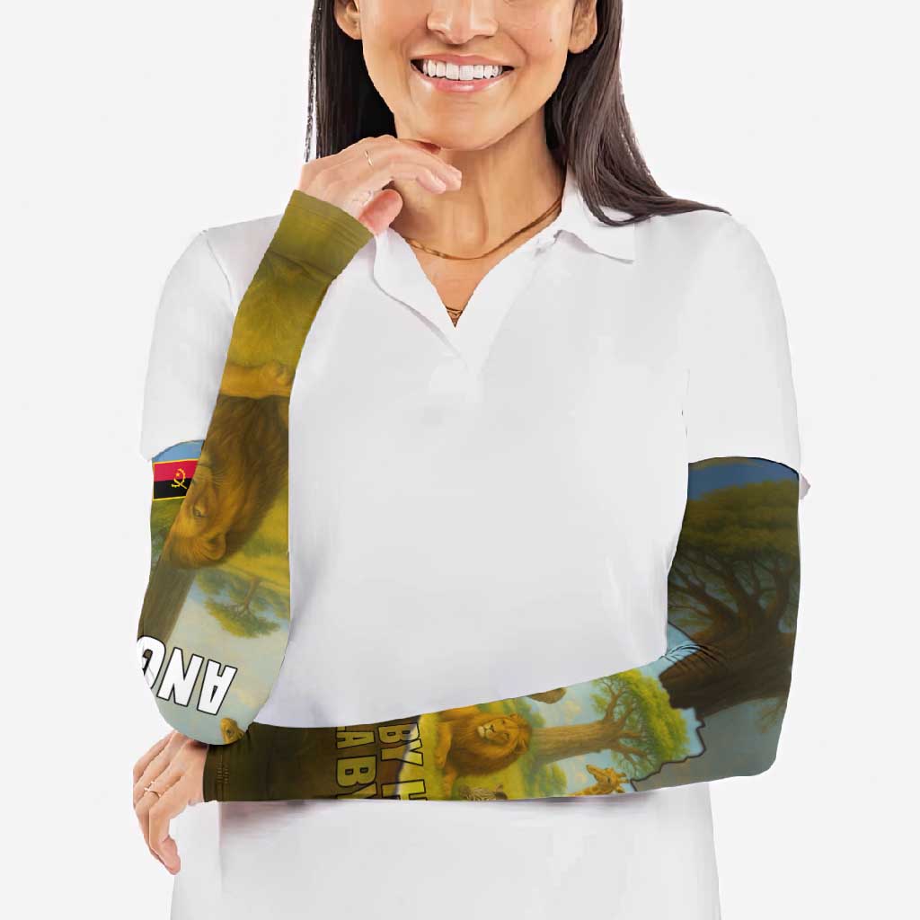 Angola Arm Sleeves with Savannah Wildlife Design and African Animal - Wonder Print Shop