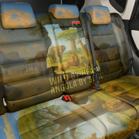 Angola Back Car Seat Cover with Savannah Wildlife Design and African Animal - Wonder Print Shop