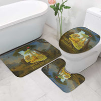 Angola Bathroom Set with Savannah Wildlife Design and African Animal - Wonder Print Shop