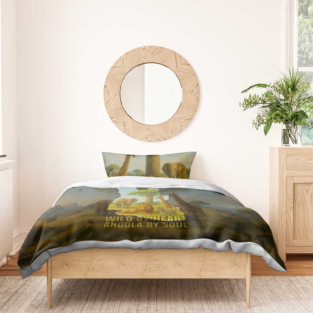 Angola Bedding Set with Savannah Wildlife Design and African Animal - Wonder Print Shop