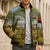 Angola Bomber Puffer Jacket with Savannah Wildlife Design and African Animal - Wonder Print Shop