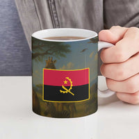 Angola Ceramic Mug with Savannah Wildlife Design and African Animal - Wonder Print Shop