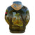 Angola Hoodie with Savannah Wildlife Design and African Animal - Wonder Print Shop