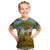 Angola Kid T Shirt with Savannah Wildlife Design and African Animal - Wonder Print Shop
