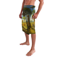 Angola Lavalava with Savannah Wildlife Design and African Animal - Wonder Print Shop
