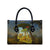 Angola Leather Bag with Savannah Wildlife Design and African Animal - Wonder Print Shop