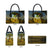 Angola Leather Bag with Savannah Wildlife Design and African Animal - Wonder Print Shop