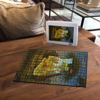 Angola Puzzle with Savannah Wildlife Design and African Animal - Wonder Print Shop