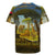 Angola Rugby Jersey with Savannah Wildlife Design and African Animal - Wonder Print Shop